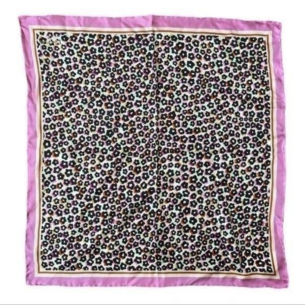 Kate Spade Floral Square Silk Scarf
